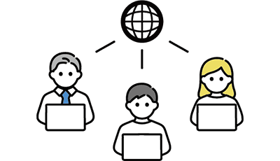 世界と取引が可能